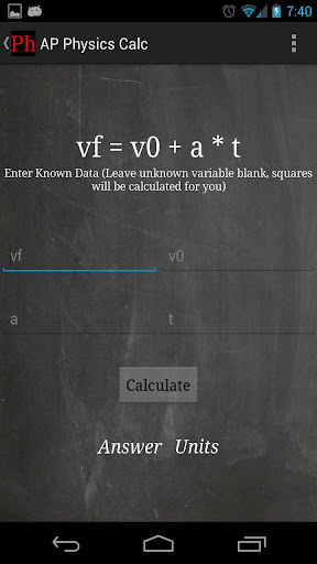 AP Physics Calculator