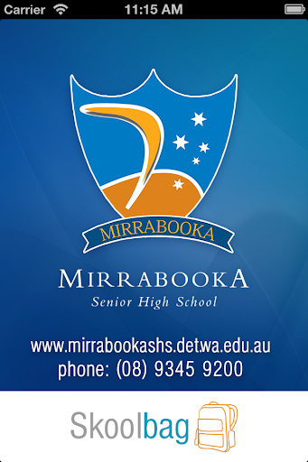 Mirrabooka Senior - Skoolbag