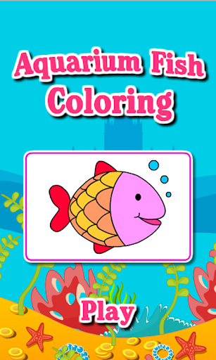 Coloring Game-Aquarium Fish