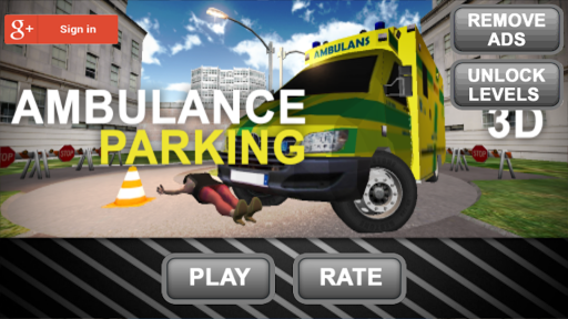 Ambulance Parking 3D