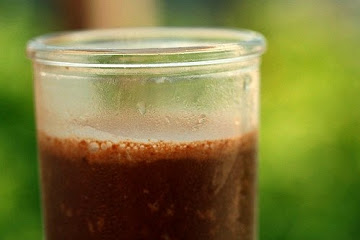 Chocolate-Coffee Almond Milk Shake