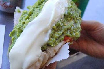 Guac Italiano Hot Dog -  the Go-To hot dog from Chile spiced up a bit.