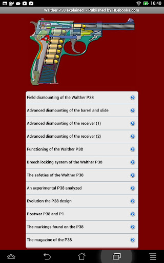 Walther P38 explained