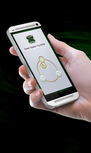 녹색 스플래쉬 TouchPal Theme