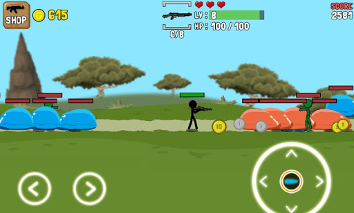 【免費動作App】StickMan War-APP點子