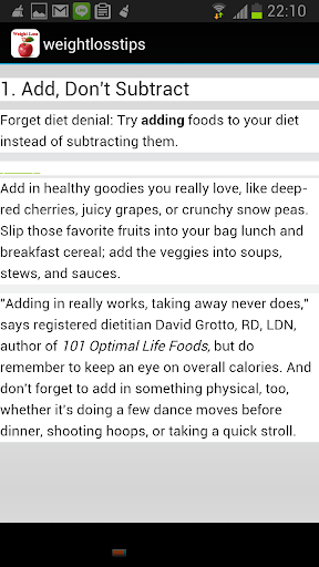 【免費健康App】weight loss tips-APP點子