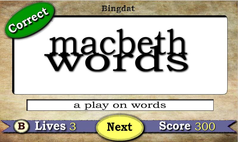 Bingdats Screen 1