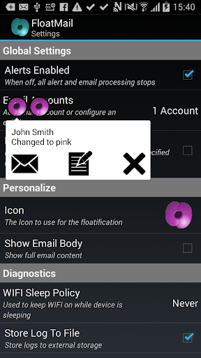【免費個人化App】FloatMail: Floatification Ext-APP點子
