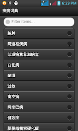 Chinese dictionary disease poster 1