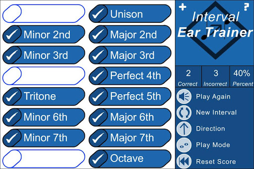 Interval Ear And Note Trainer