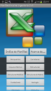 Hojas Excel Ingenieria Civil Screenshots 1