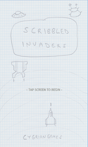Scribbled Invaders