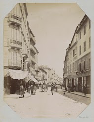 Gezicht op Rue d'Antibes te Cannes