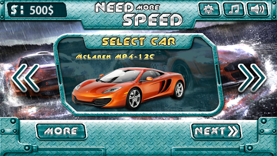 【免費賽車遊戲App】Need More Speed Car Racing-APP點子