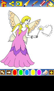 Coloring the fairies Screenshots 2