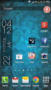 Nexus Triangles LWP - screenshot thumbnail