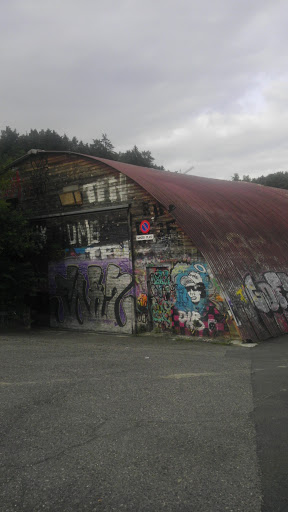 Youth Center Hangar Mural