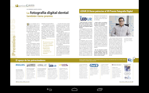 Revista Gaceta Dental Screenshots 6