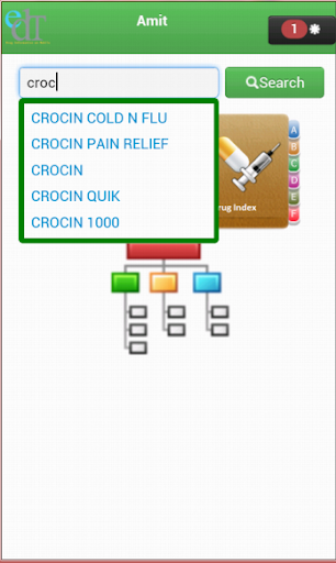 Medico Apps :edT Drug Info