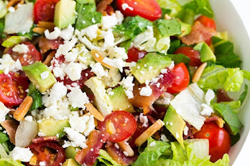 BLT Chopped Salad with Lemon Vinaigrette