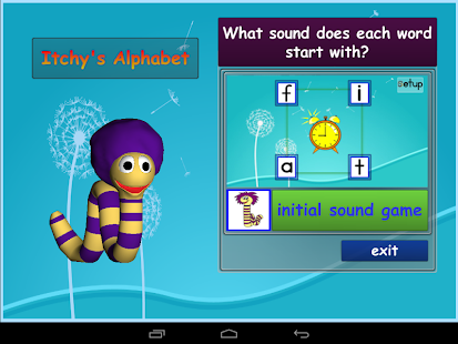Itchy's Alphabet Inital Sounds Screenshots 0