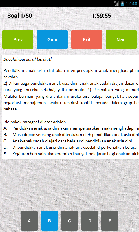 Tryout UN SMA - Android Apps on Google Play