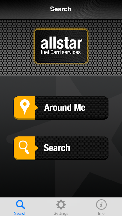 Android application Allstarfuelfinder screenshort