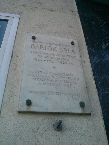 Bartók Béla House 