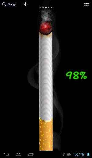 Cigarette - Battery wallpaper