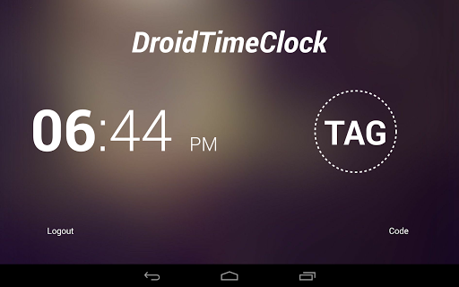 DroidTimeClock Free