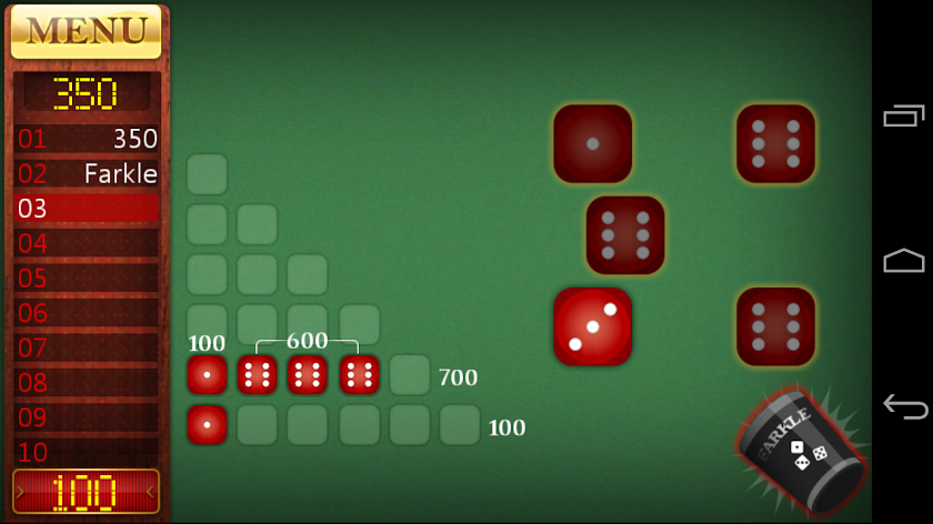 Farkle - the best dice game Screen 2