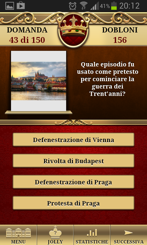 Android application Genius Quiz Modern History screenshort