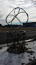 Circular Steel Sculpture