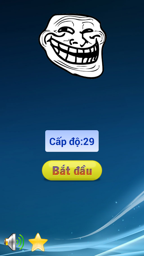 Android application Ai là thánh troll screenshort