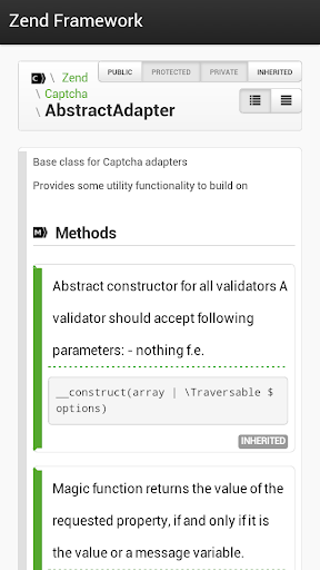 【免費書籍App】Zend Framework 2 API Docs-APP點子