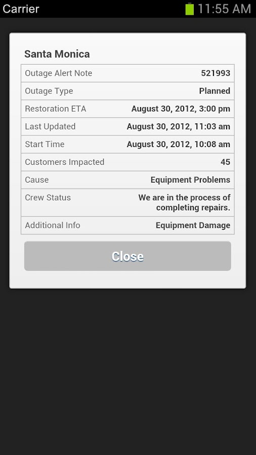 Sce Outages Android Apps On Google Play