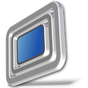 Watch TV player mobile app icon