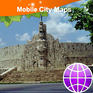 Merida Yucatan Street Map 1.1.1