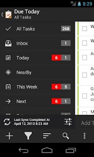 Due Today Tasks & To-do List - screenshot thumbnail