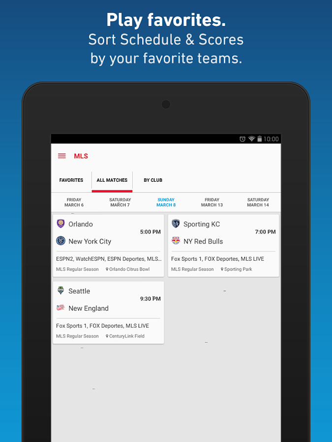 MLS Android Apps on Google Play