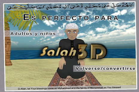 Captura de pantalla de la aplicacion Android Salah 3d- Islamic prayer guide