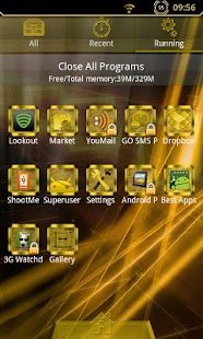 How to mod Solid Gold Theme 1.1 apk for bluestacks
