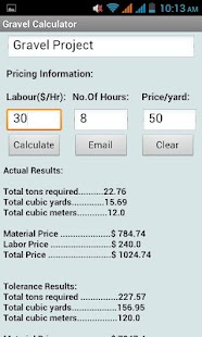 Free Gravel Calculator APK