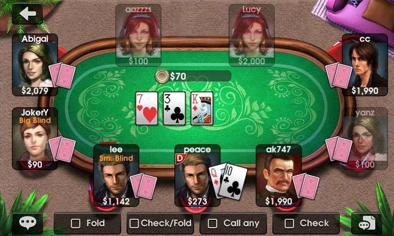 DH Texas Poker - screenshot
