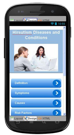 Hirsutism Disease Symptoms