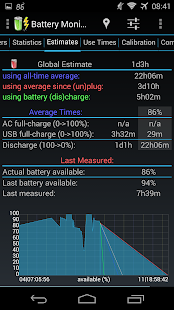  ‪3C Battery Monitor Widget Pro‬‏- صورة مصغَّرة للقطة شاشة  