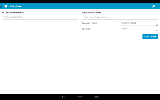 【免費醫療App】Fluid Calc for Vets – Free-APP點子