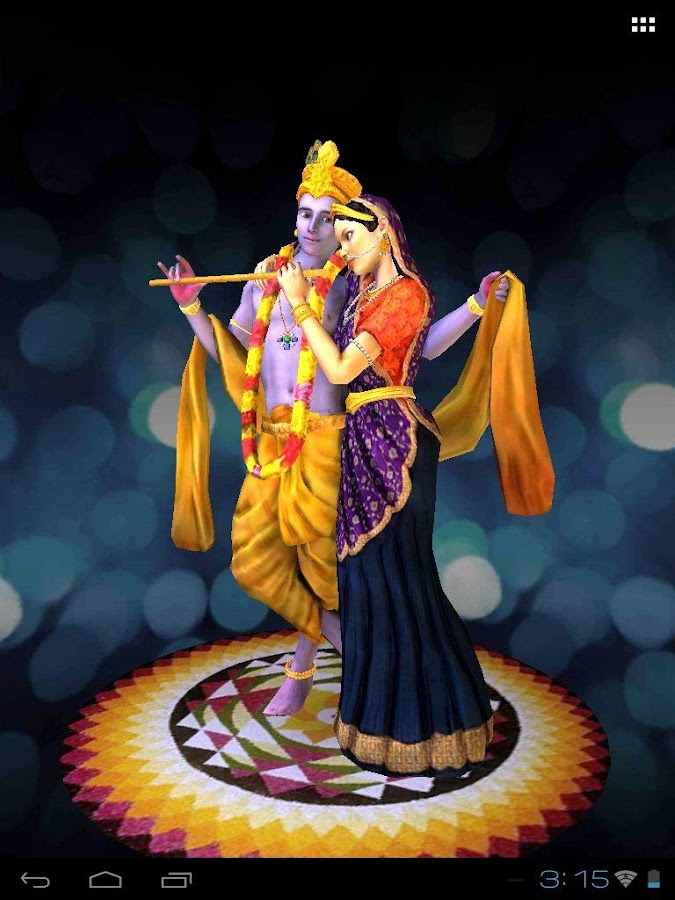 3d radha krishna wallpaper mobile pinterest