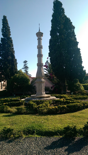 Column In Garden