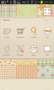 download Fall patterns Go Launcher free